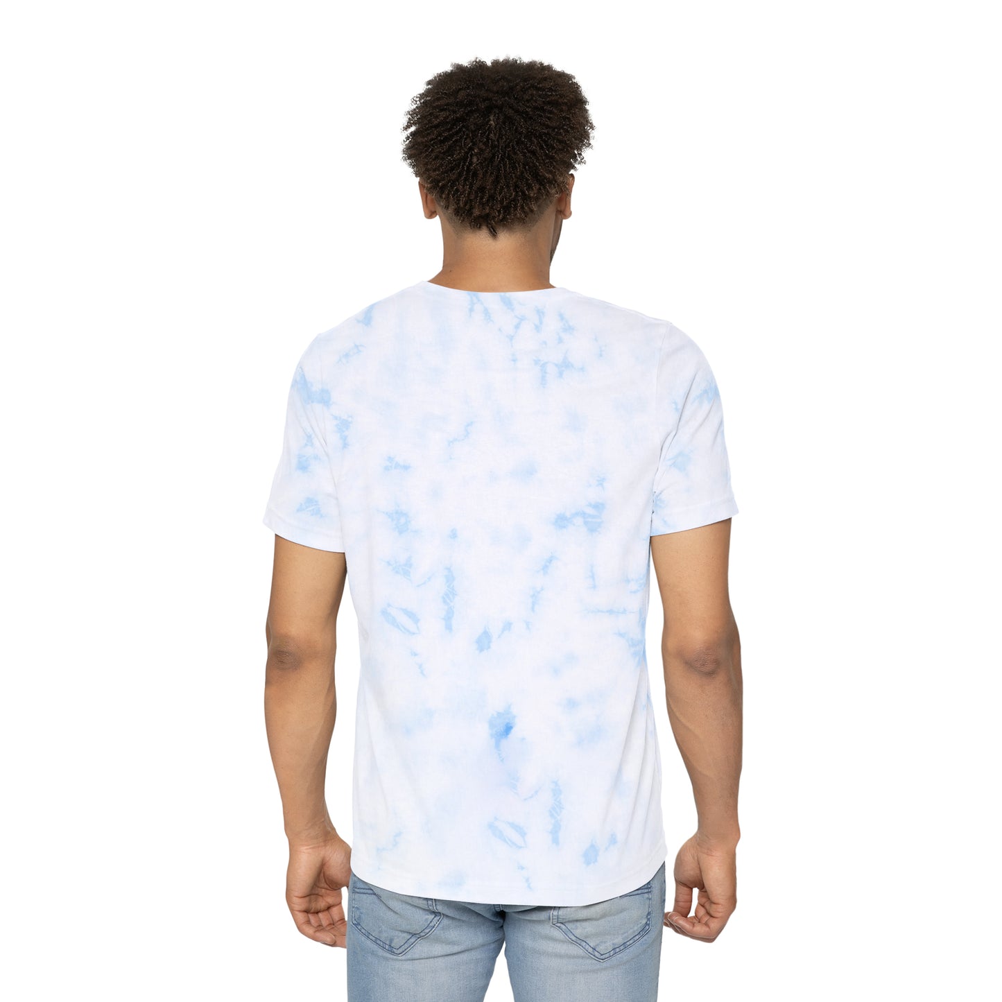 Ocean life Whale Tail by MII Designs Unisex Fashion Tie-Dyed Tee Shirt B+C