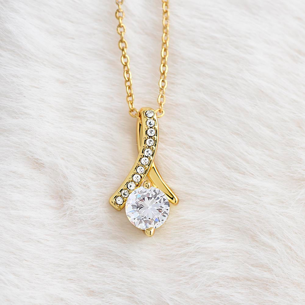 You Are Deeply Loved, Cherished, And Always Enough - Alluring Beauty Necklace in 2 color options