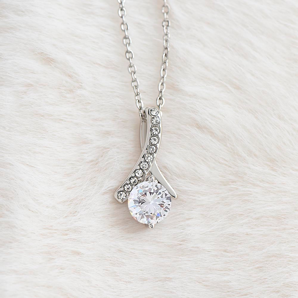 You Are Deeply Loved, Cherished, And Always Enough - Alluring Beauty Necklace in 2 color options