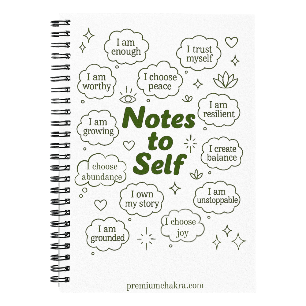 Notes to Self Journal - Reminders, Drawings, Thoughts - Stylish and Practical with Ruled Lines or Graph Page Options!