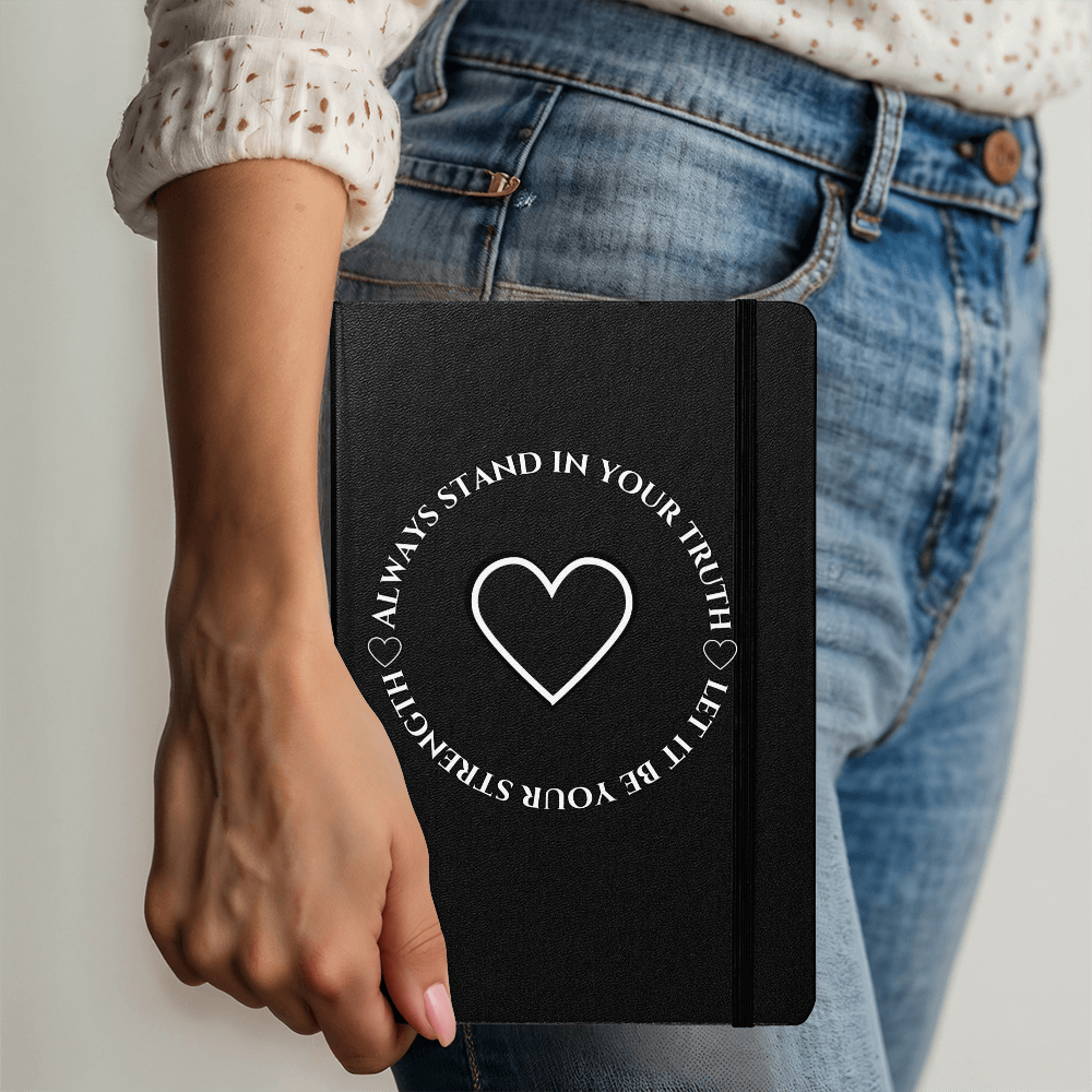 Always Stand in Your Truth - Let It Be Your Strength - Ambassador Bound Journal in 8 Bold Colors