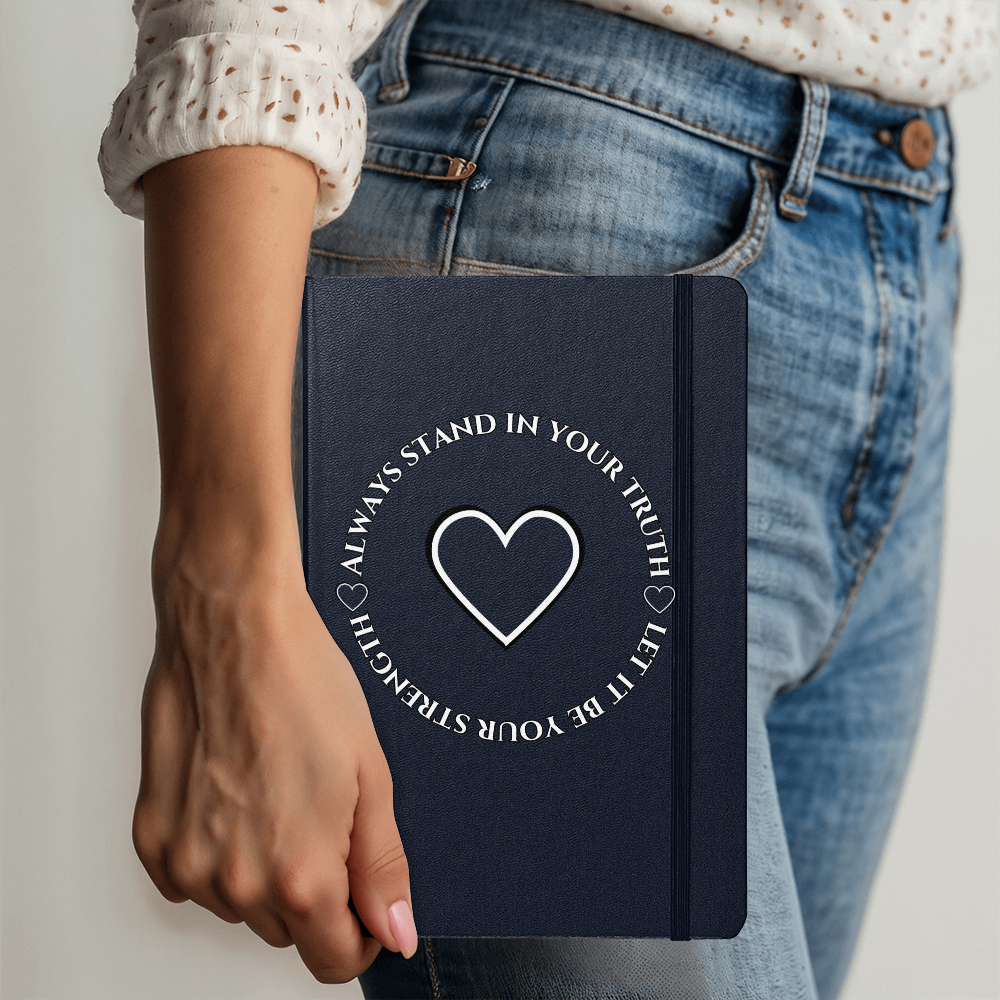 Always Stand in Your Truth - Let It Be Your Strength - Ambassador Bound Journal in 8 Bold Colors