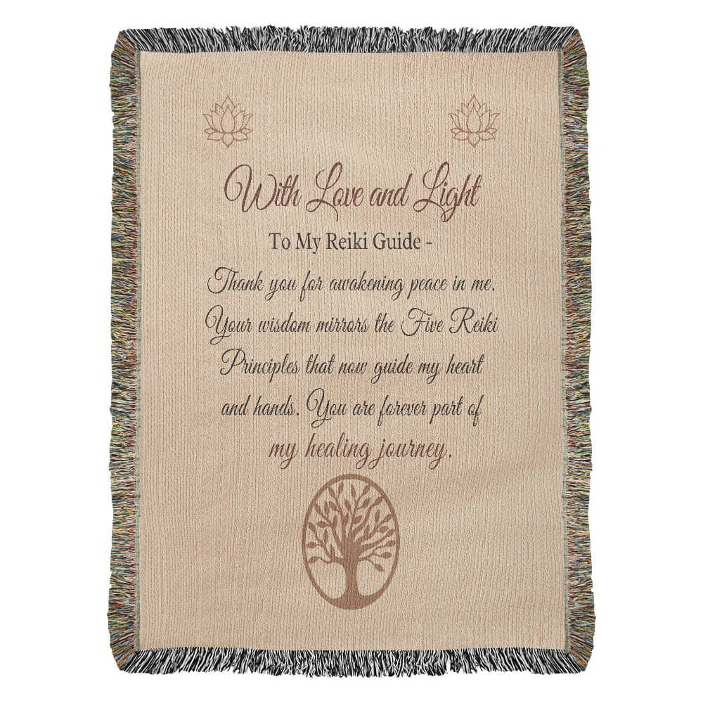 With Love and Light to my Reiki Guide