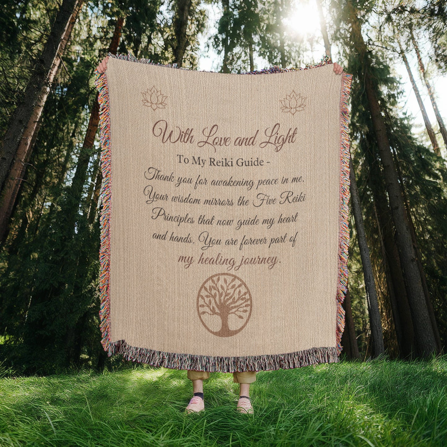 With Love and Light to my Reiki Guide