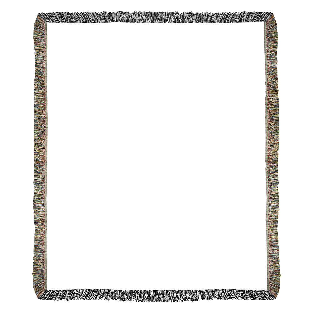 Energy Empathy and Excellence Woven Blanket - Eco Friendly 100% Cotton