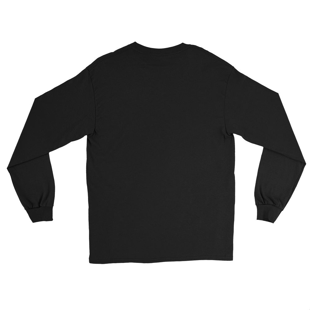 Snow Place Like Home Country Cabin in Snowy Woods Men's Unisex Long Sleeve Shirt