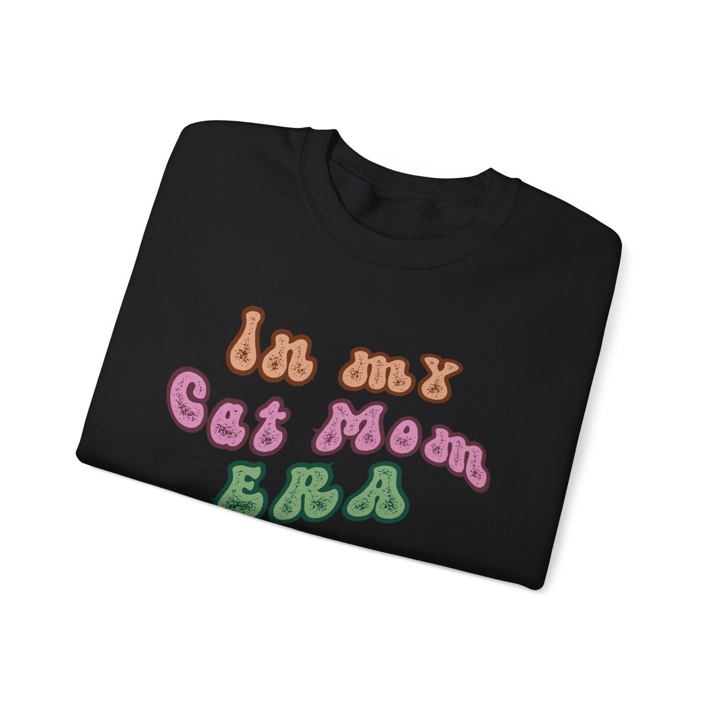 In My Cat Mom Era - Unisex Heavy Blend™ Crewneck Sweatshirt G18000 by MII Designs pp-pfy
