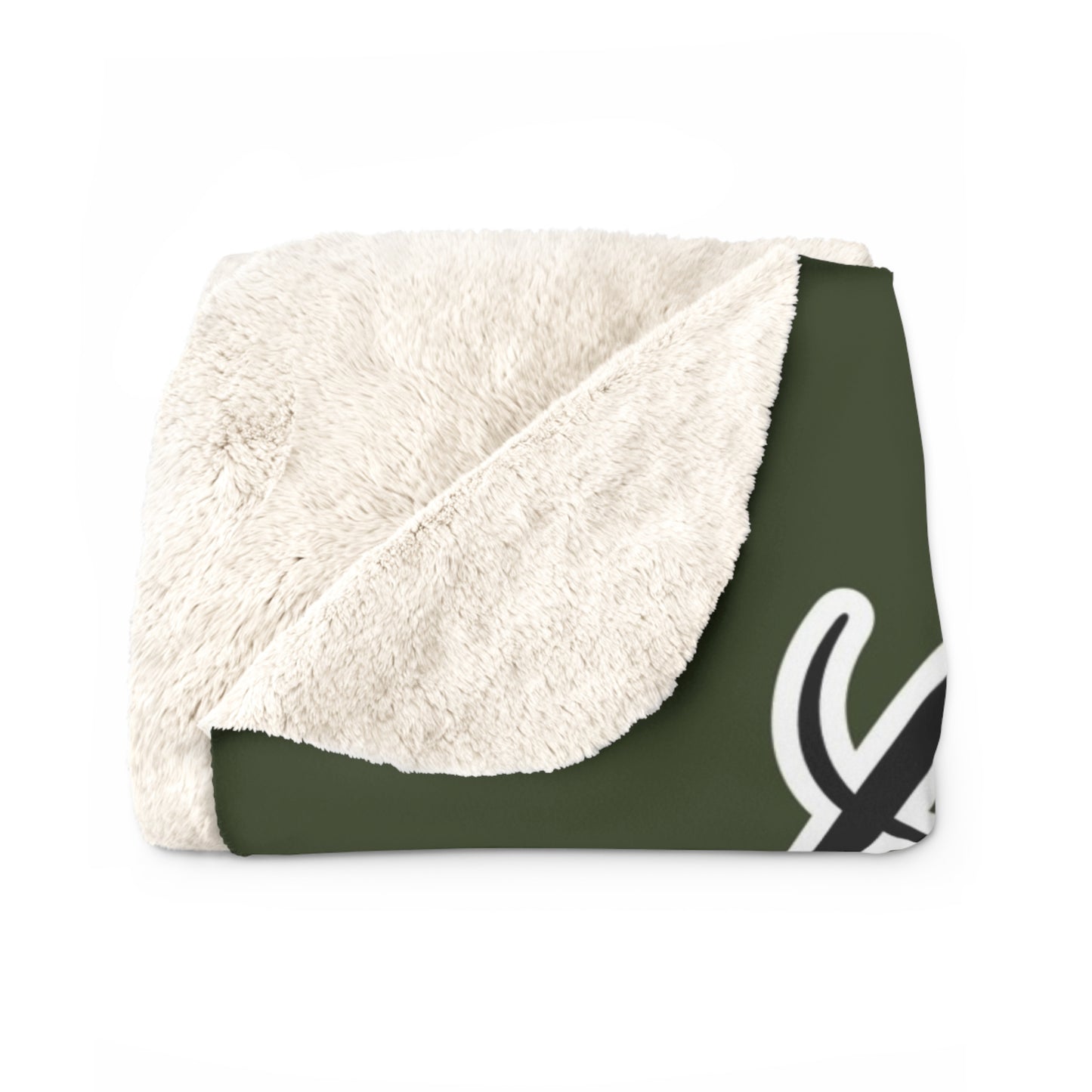 Gratitude Grit and Grace Sherpa Fleece Blanket