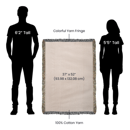 Artwork Heirloom Woven Blanket (Portrait)