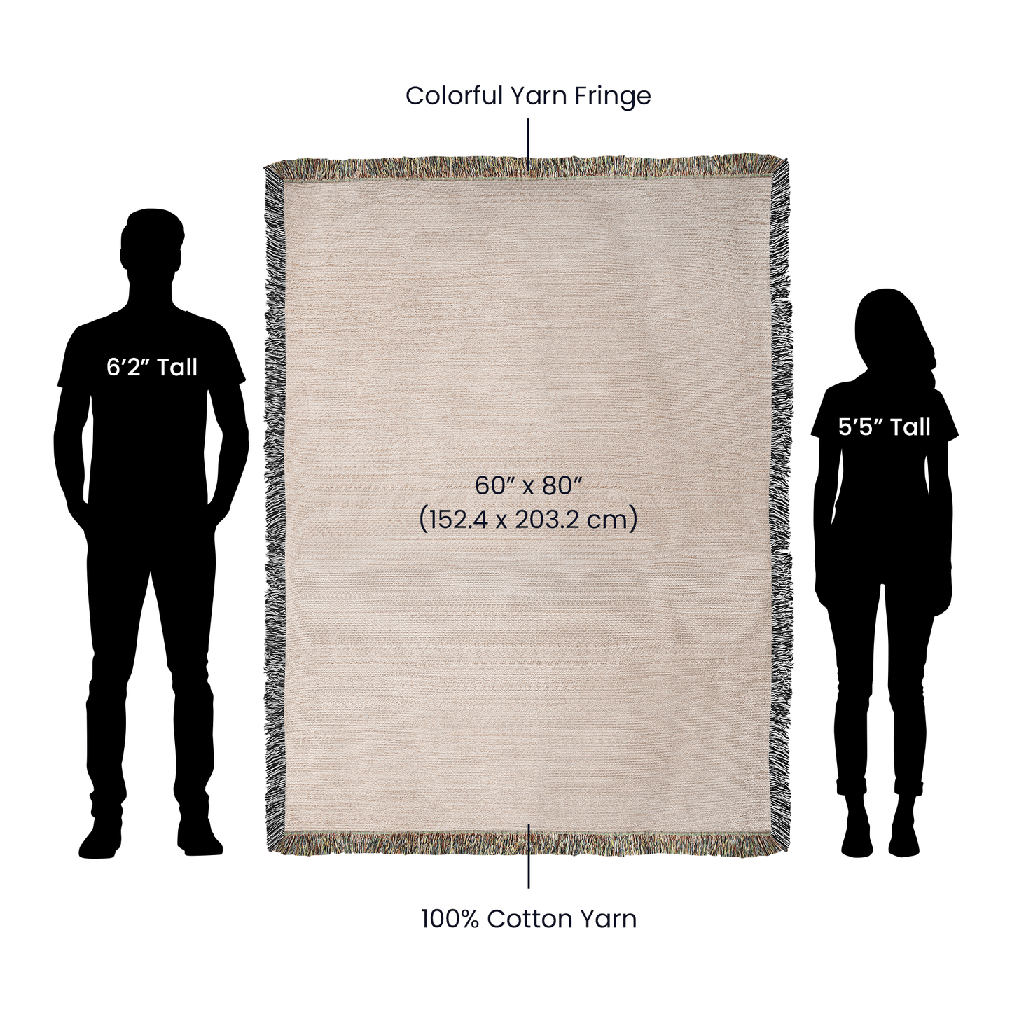 Artwork Heirloom Woven Blanket (Portrait)
