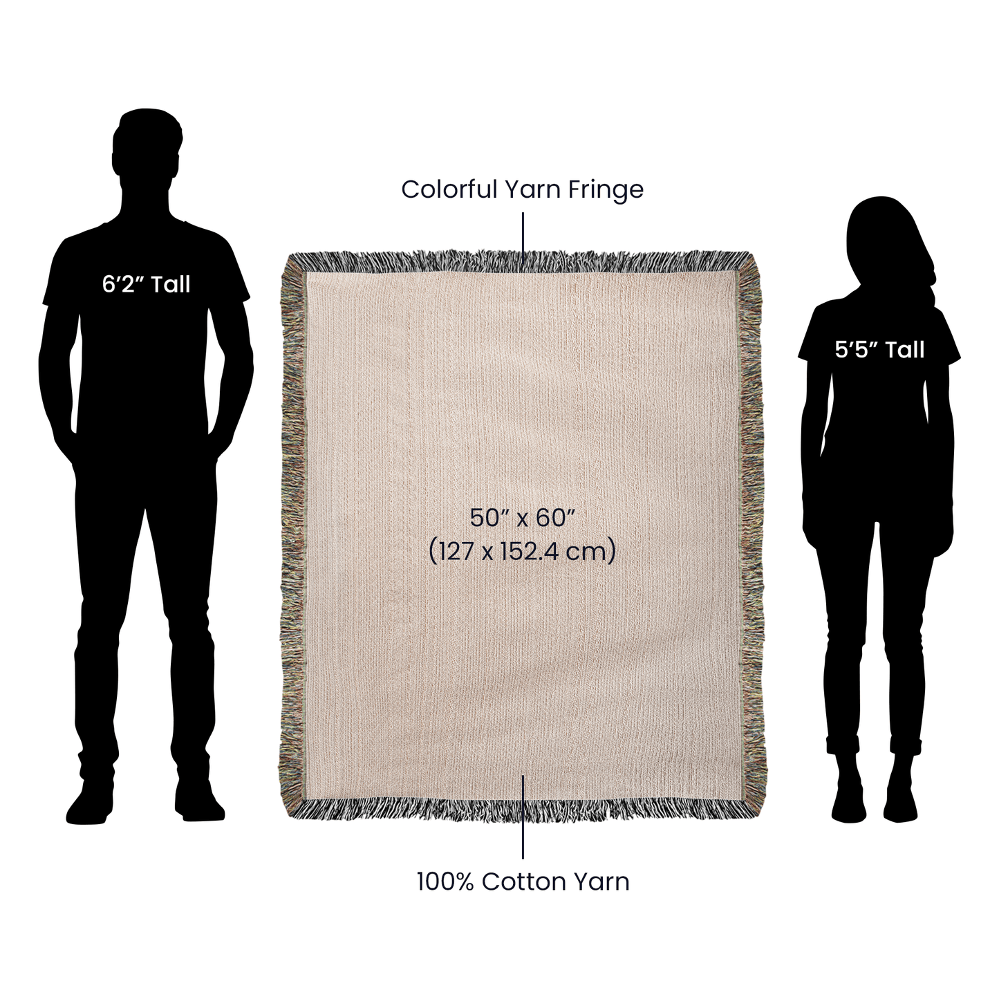 Artwork Heirloom Woven Blanket (Portrait)