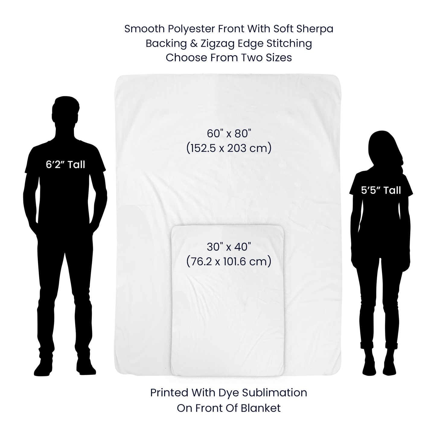 Golds and Reds on Elegant White on our Warmest Sherpa Fleece Blanket in 2 sizes