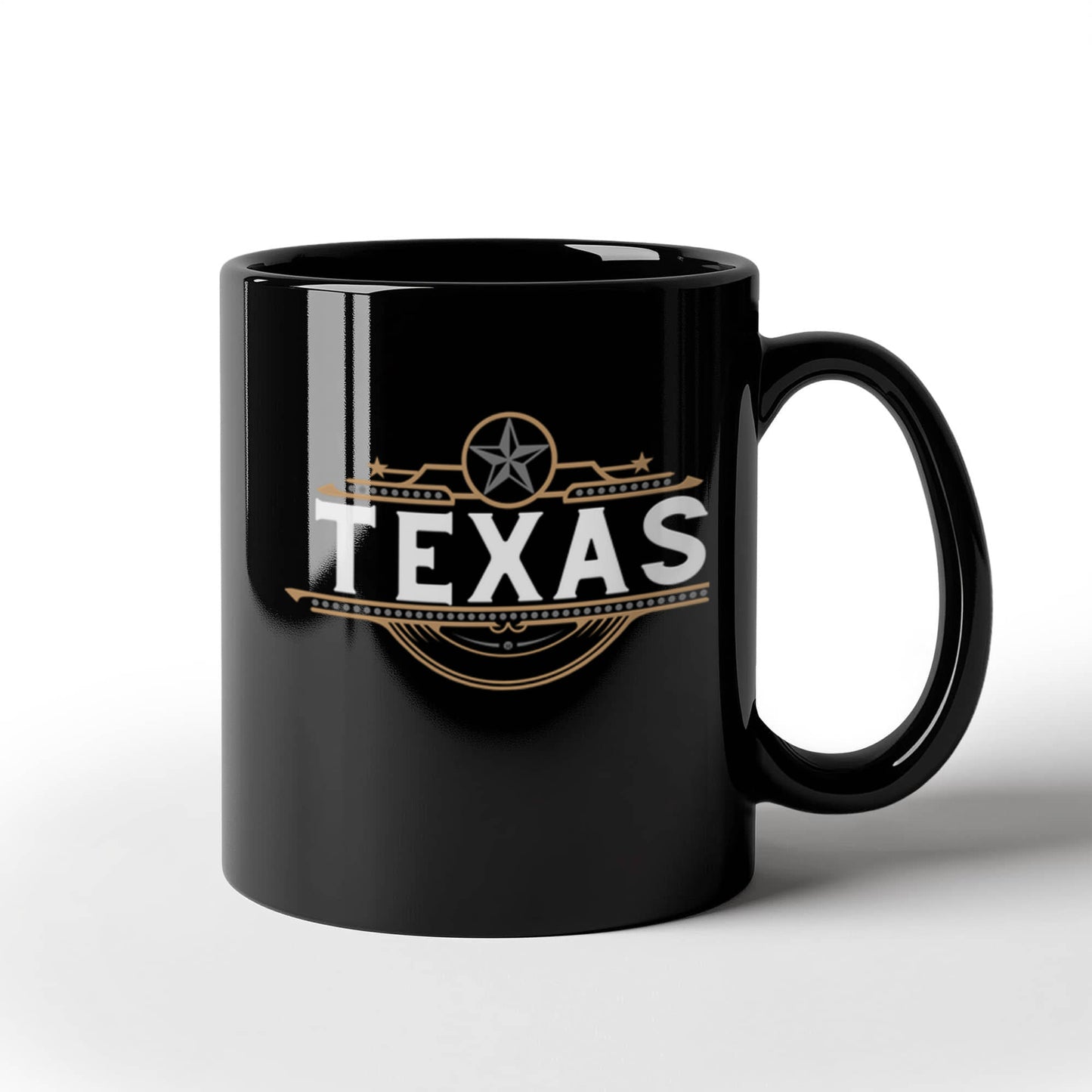 Black Ceramic Mug Multiple Variants