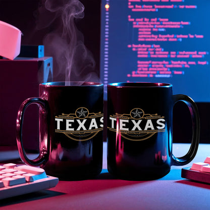 Black Ceramic Mug Multiple Variants