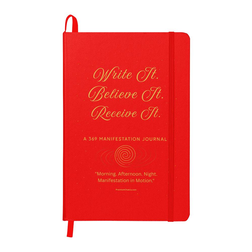 Write It. Believe It. Receive It. Morning, Afternoon, Night. Manifestation in Motion. Ambassador Bound Journal