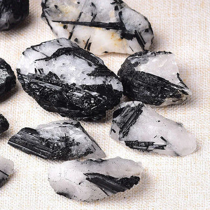 Natural Black Tourmaline Crystal Natural Quartz Raw Crystals Rock