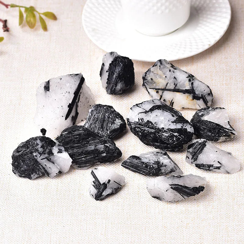 Natural Black Tourmaline Crystal Natural Quartz Raw Crystals Rock