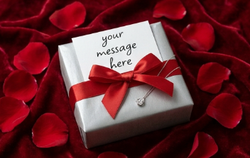 Gift Wrap with Personalized Message