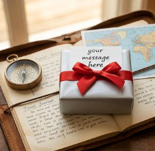 Gift Wrap with Personalized Message