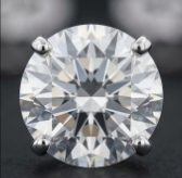 Sparkling 6mm Cubic Zirconia Stud Earrings - 18K White Gold Plating