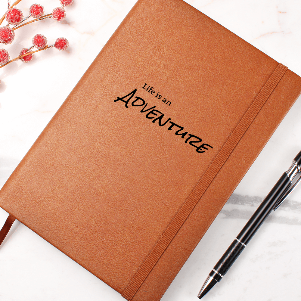 Life is an Adventure - Vegan Leather Journal