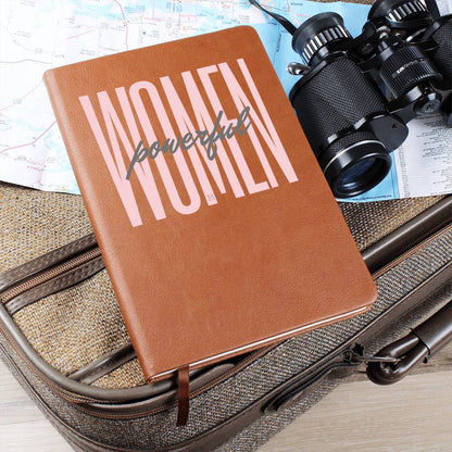 Powerful WOMEN - Graphic Journal Vegan Leather