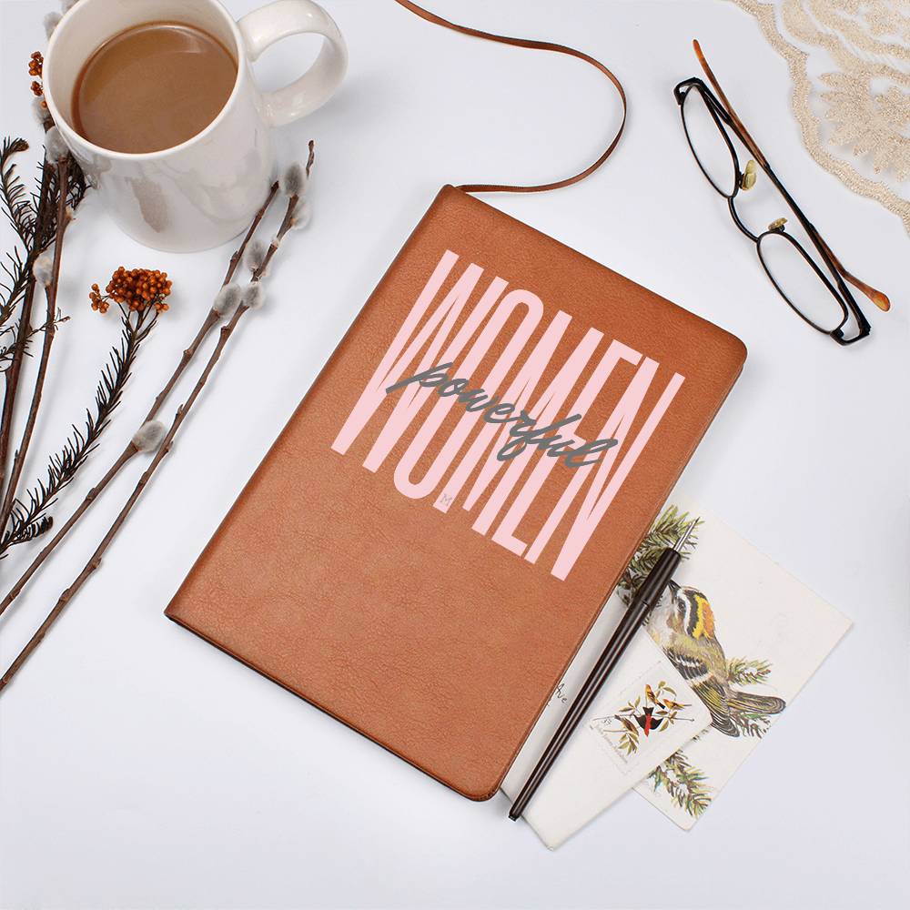 Powerful WOMEN - Graphic Journal Vegan Leather