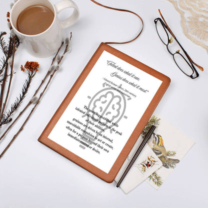 Talent does what it can; Genius does what it must.