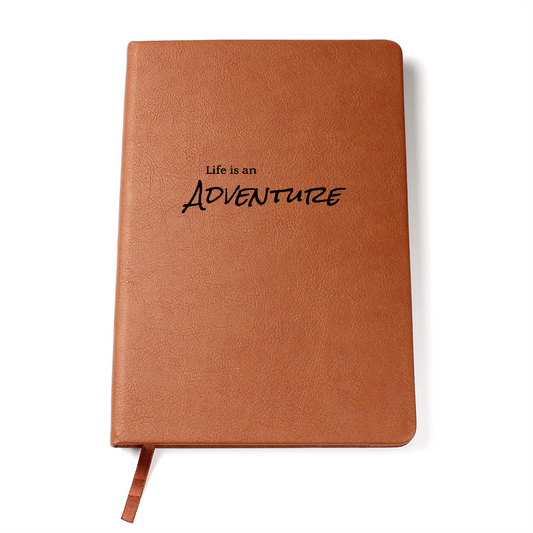 Life is an Adventure - Vegan Leather Journal