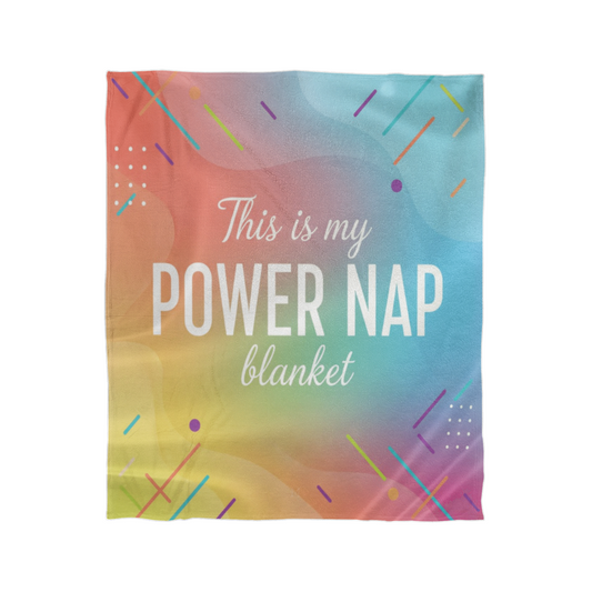 Our POWER NAP Mink Touch Fleece Blanket is Your Cozy Companion in 3 Sizes