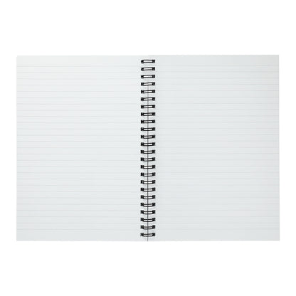 My Chakra Healing Notebook - Spiral Journal 120 pages Choose Ruled Line or Graph Paper Interior