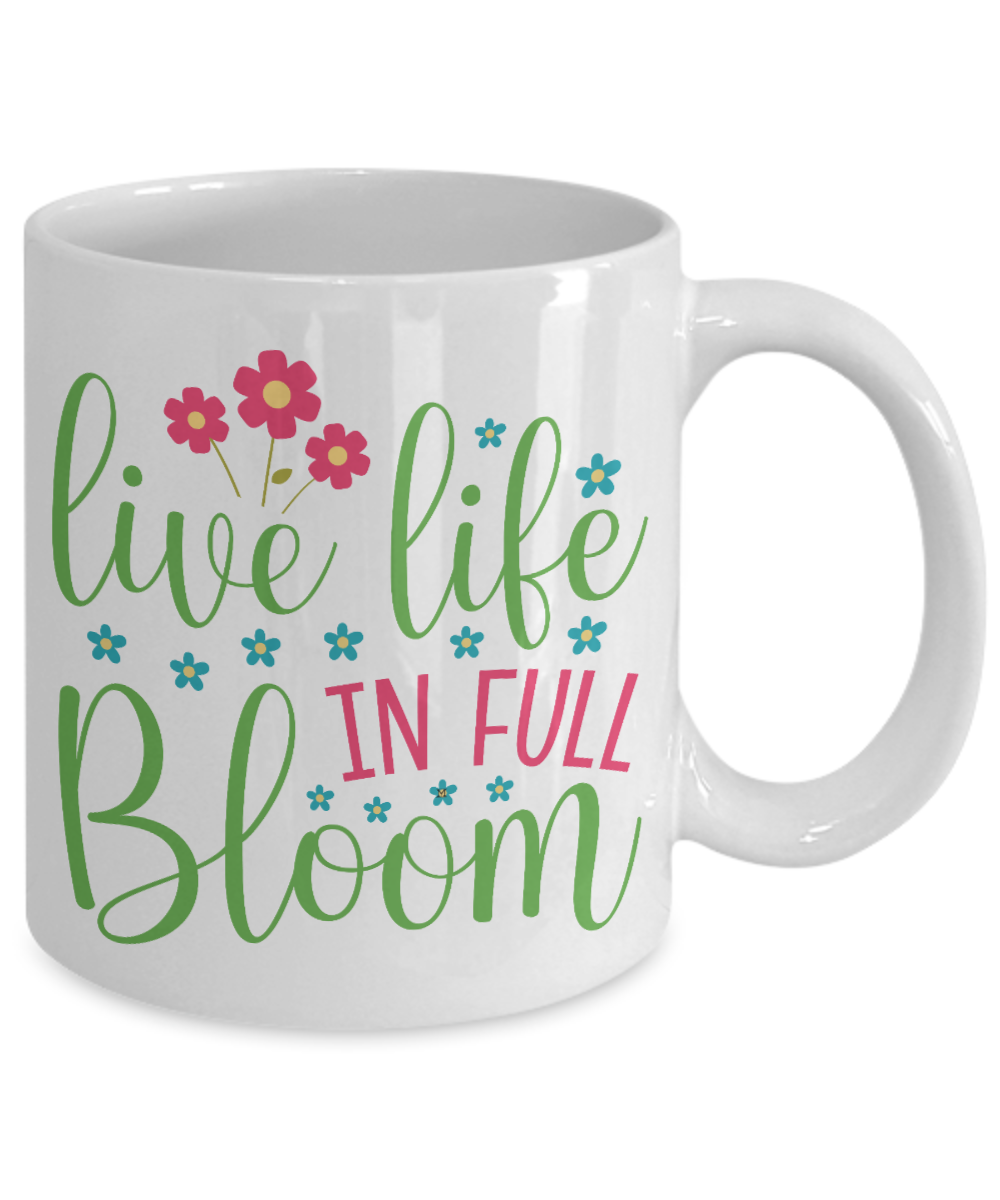 Live Life in Full Bloom MII Designs 4 color/size options