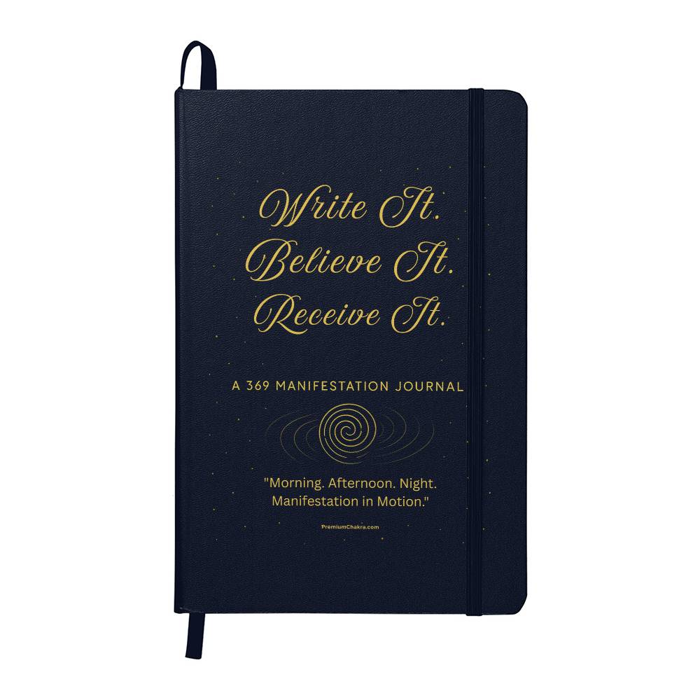 Write It. Believe It. Receive It. Morning, Afternoon, Night. Manifestation in Motion. Ambassador Bound Journal