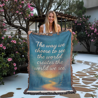 Artwork Heirloom Woven Blanket (Portrait)
