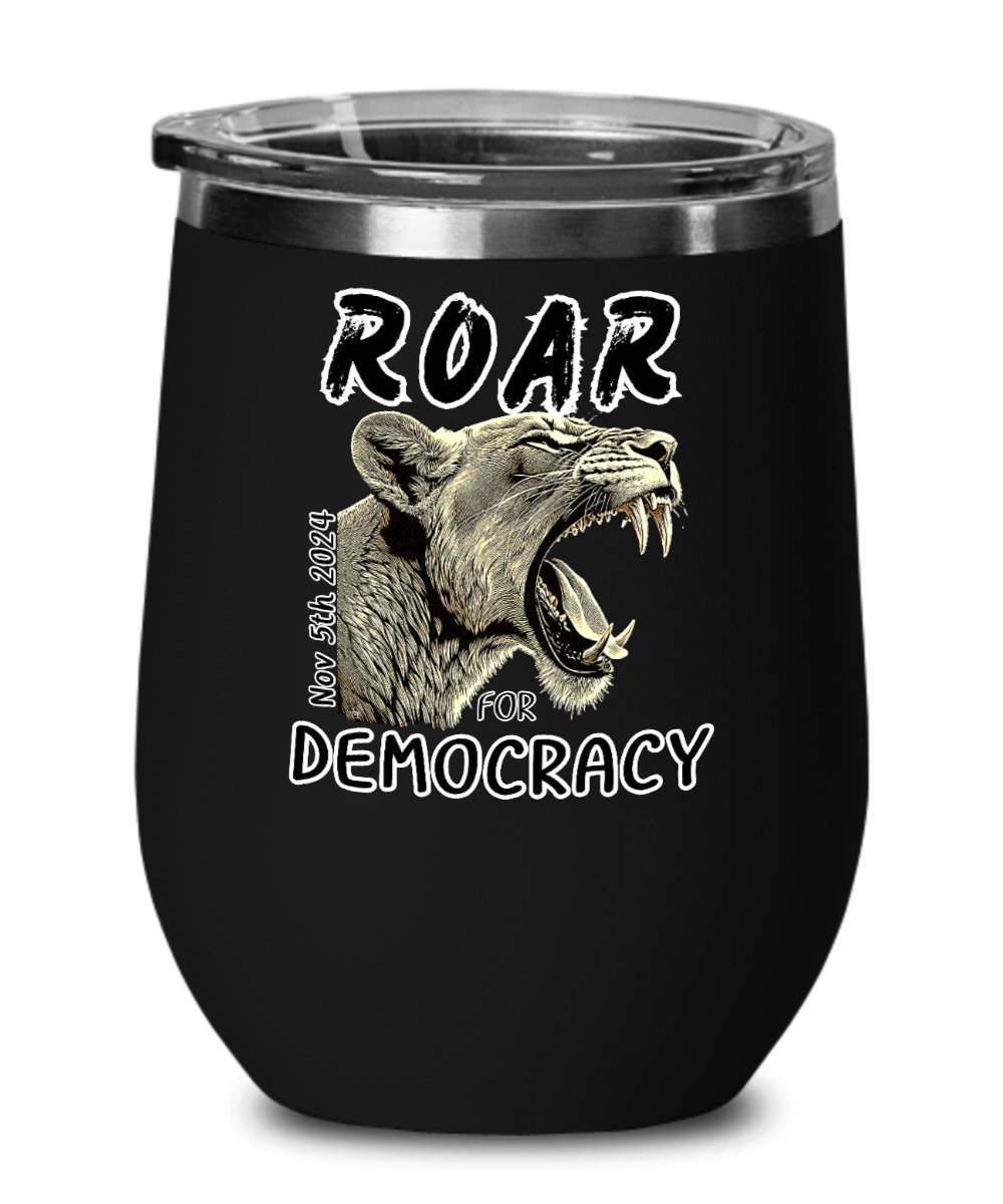 Roar for Democracy: Lioness Art for November