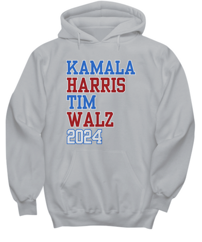 Kamala Harris Tim Walz 2024 Hoodie Vote Like Your Freedoms Depend On It