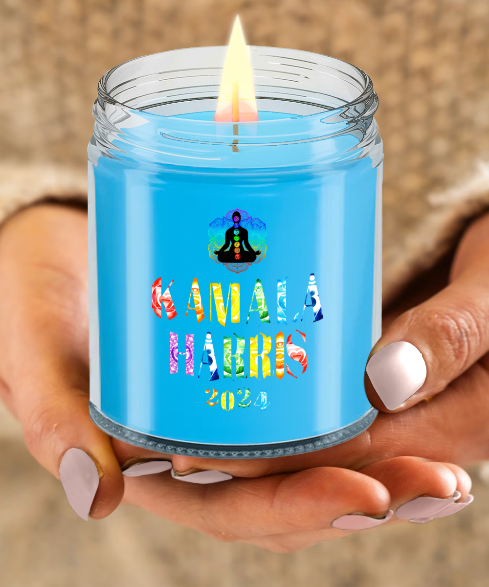 Kamala Harris 2024 Chakras Baja Breeze Soy Candle 9oz