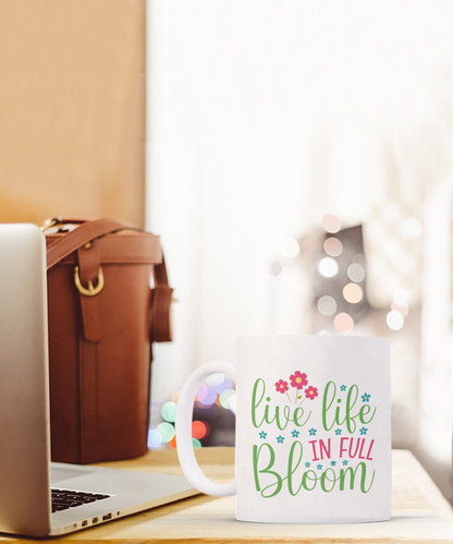 Live Life in Full Bloom MII Designs 4 color/size options