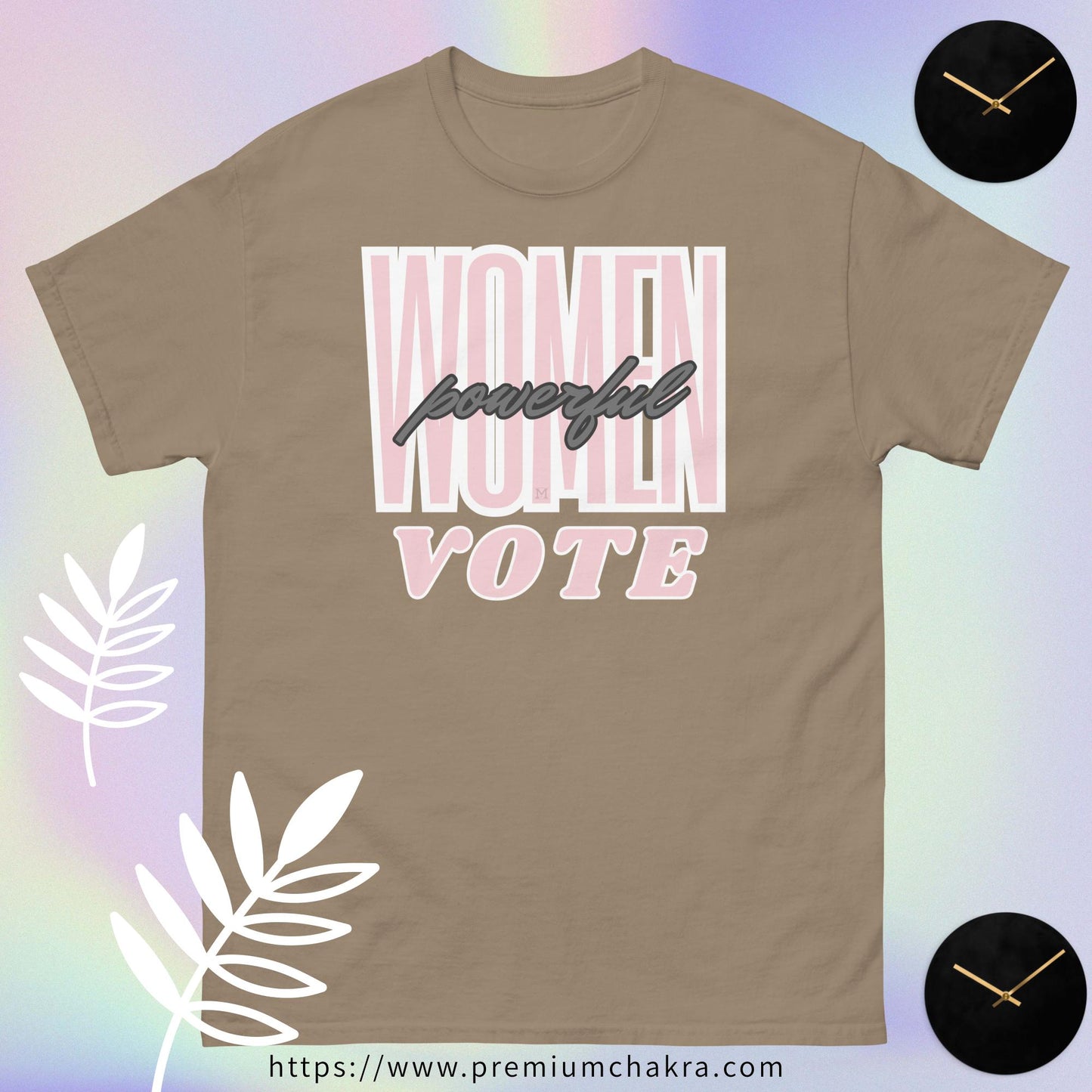 Powerful Women Vote to Protect Their Rights - Unisex Gildan 5000 classic tee up to 5XL