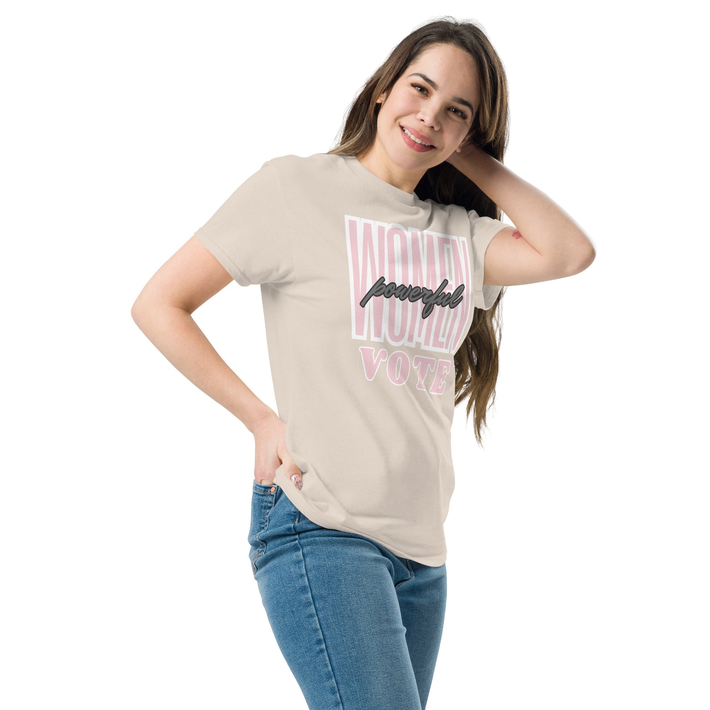 Powerful Women Vote to Protect Their Rights - Unisex Gildan 5000 classic tee up to 5XL