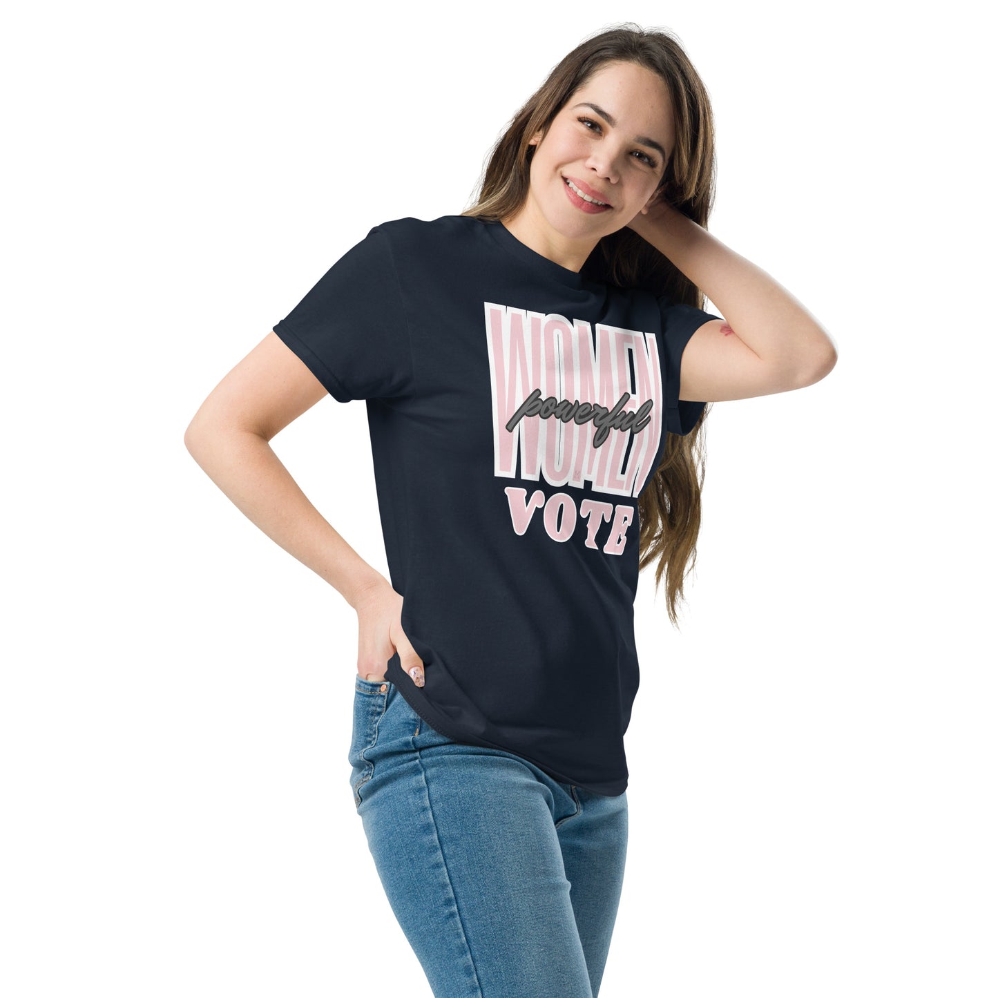 Powerful Women Vote to Protect Their Rights - Unisex Gildan 5000 classic tee up to 5XL