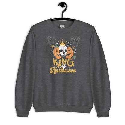 Fun King of Halloween Unisex Sweatshirt