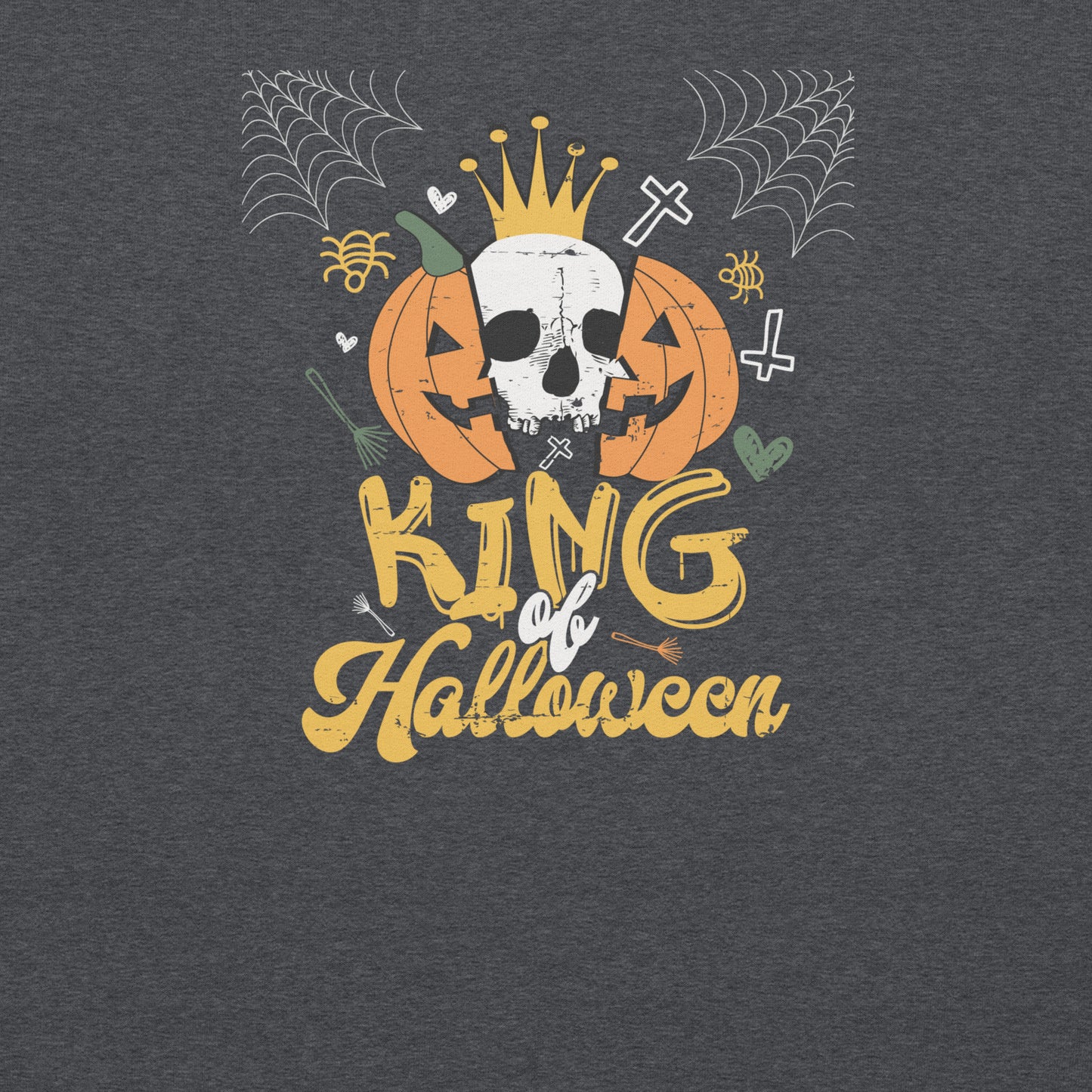 Fun King of Halloween Unisex Sweatshirt