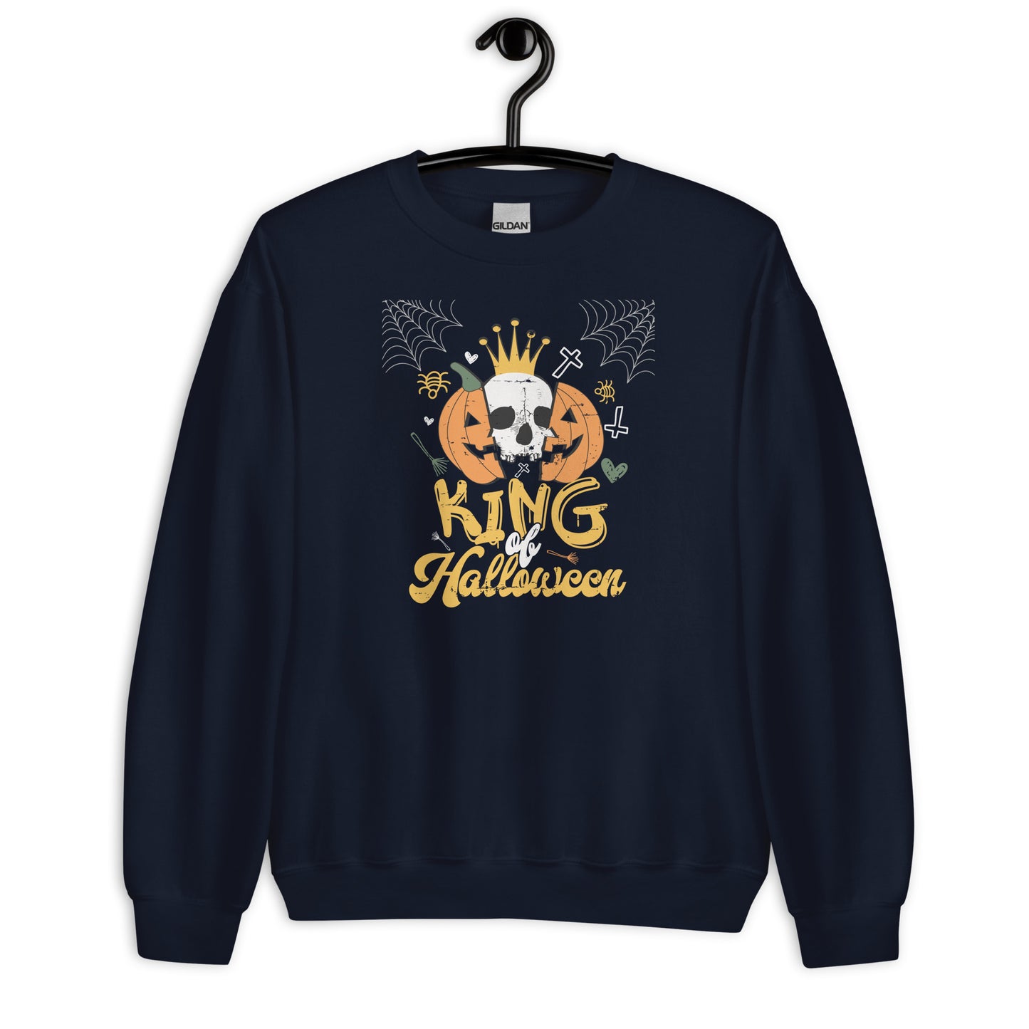 Fun King of Halloween Unisex Sweatshirt