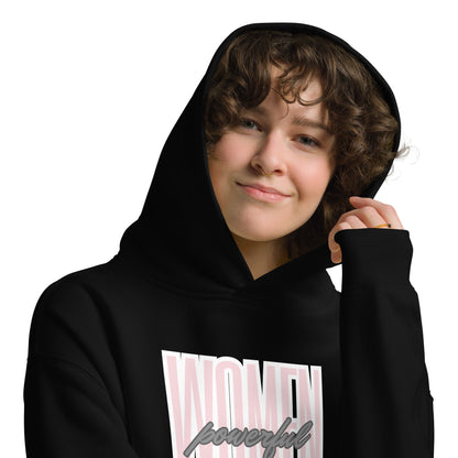 Powerful Women Vote Voting in November Unisex Oversized Hoodie