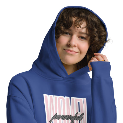 Powerful Women Vote Voting in November Unisex Oversized Hoodie