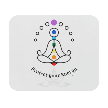 Protect your energy! Premium Chakra Mouse Pad (Rectangle 9"x8")