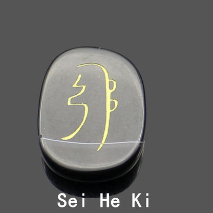 four reiki symbol engraved stones chokurei seihiki honshazeshonen daikomyo  (power, emotion, distance, higher level or master)