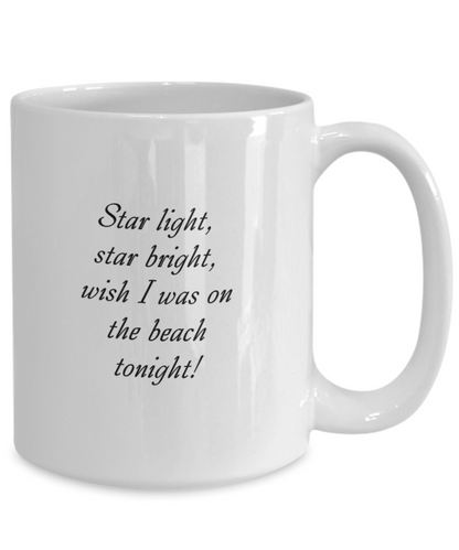 Star Light Star Bright Beach Mug - 15oz Mug