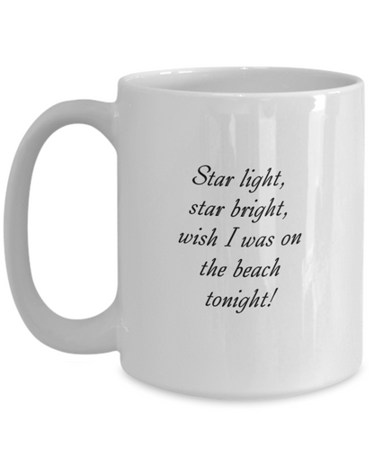Star Light Star Bright Beach Mug - 15oz Mug